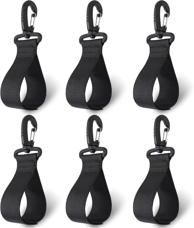 Jevrench Upgraded Kayak Paddle Holder, Board Accessories, Inflatable Boat Storage, Set of 6 Clip Holders - Image 1